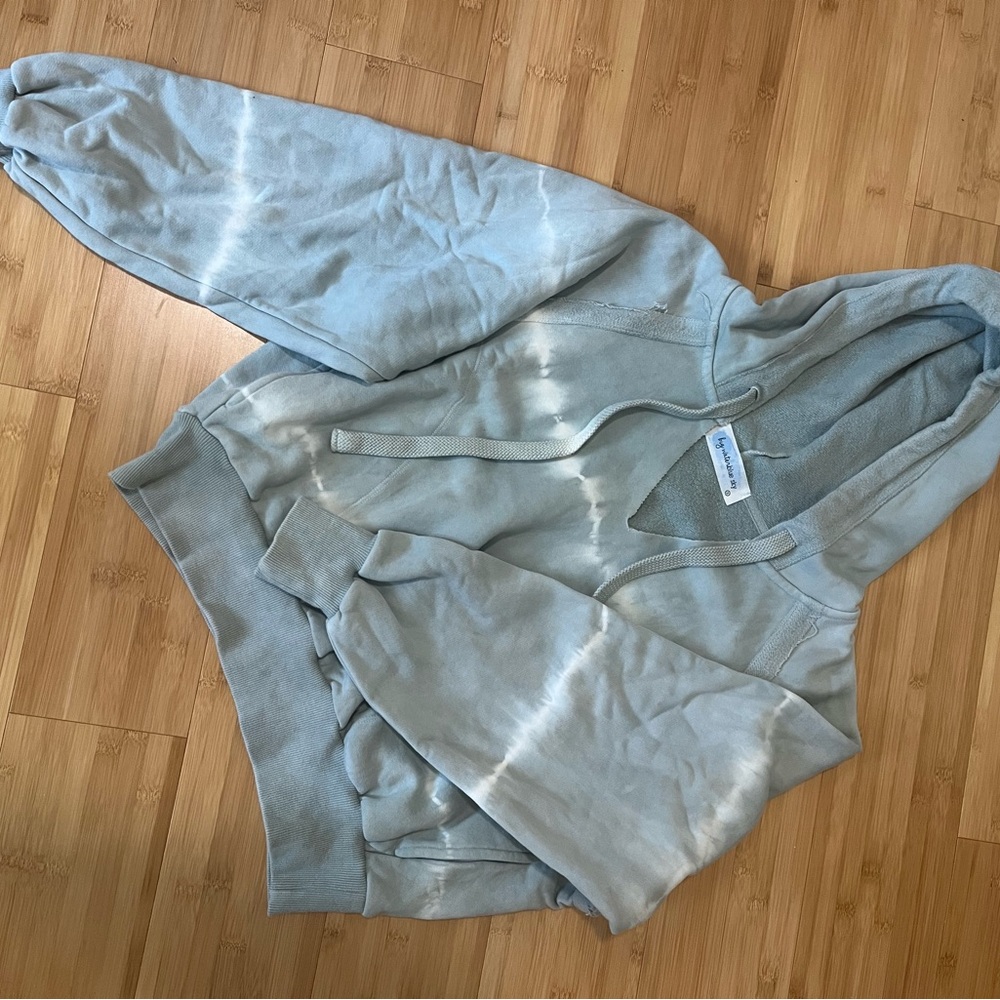 Blue Tie-Dye Hoodie